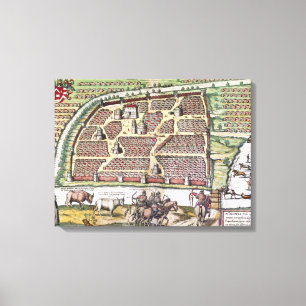 RUSSIA: MOSCOW, 1591 CANVAS PRINT