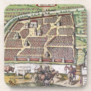RUSSIA: MOSCOW, 1591 COASTER