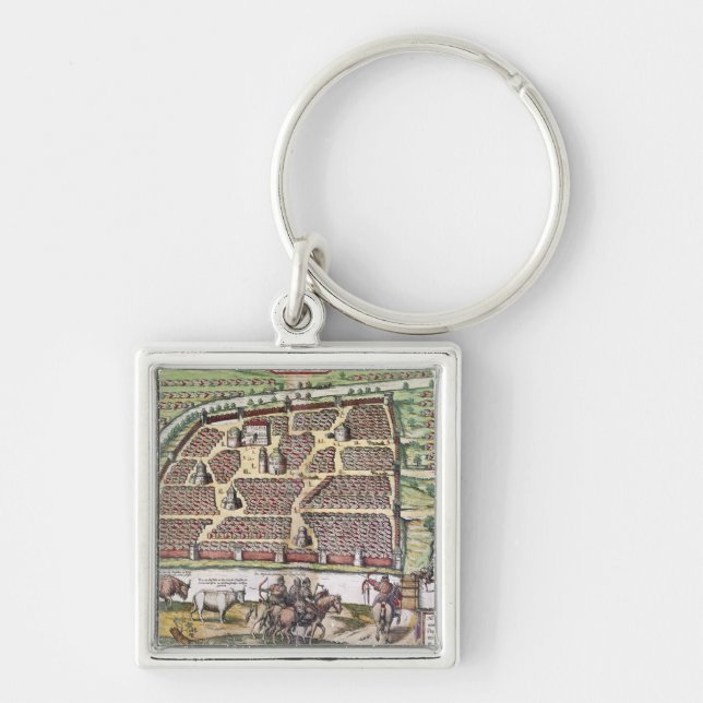 RUSSIA: MOSCOW, 1591 KEY RING (Front)