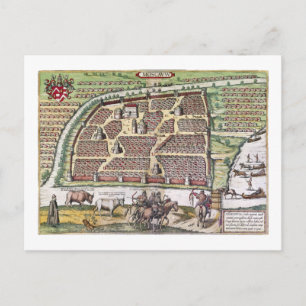 RUSSIA: MOSCOW, 1591 POSTCARD
