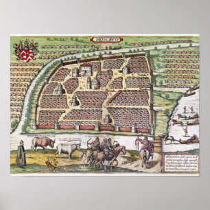RUSSIA: MOSCOW, 1591 POSTER
