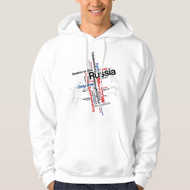 Russia Moscow Hoodie (Front)