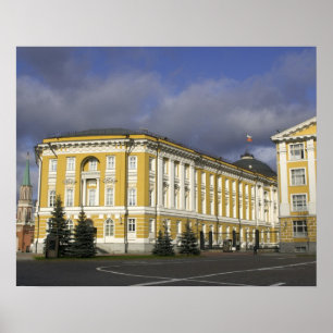 Russia, Moscow, Kremlin, Senate Palace, Poster
