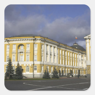Russia, Moscow, Kremlin, Senate Palace, Square Sticker