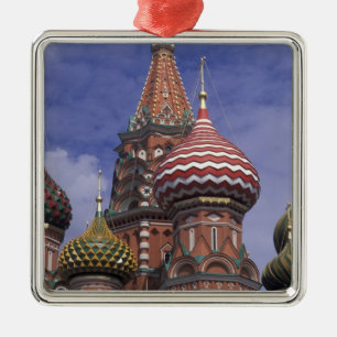 Russia, Moscow, Red Square. famous onions of St. Metal Tree Decoration