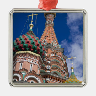 Russia, Moscow, Red Square. St. Basil's 5 Metal Tree Decoration