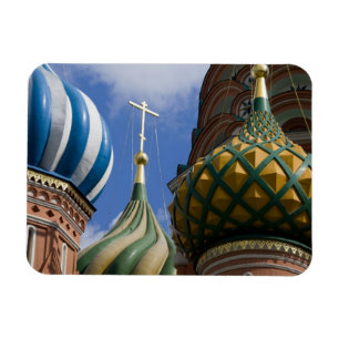 Russia, Moscow, Red Square. St. Basil's Magnet