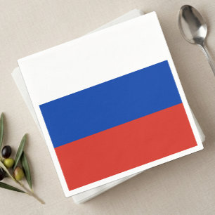 Russia Napkins, Russian Flag party Napkin