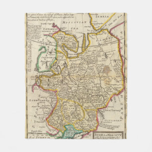 Russia or Moscovy Fleece Blanket