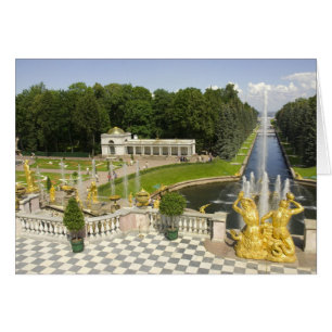 Russia. Petrodvorets. Peterhof Palace. Peter the