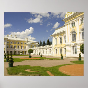 Russia. Petrodvorets. Peterhof Palace. Peter the 3 Poster