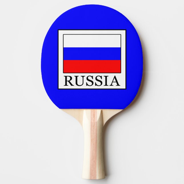 Russia Ping Pong Paddle (Front)