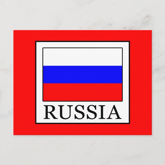 Russia Postcard (Front)