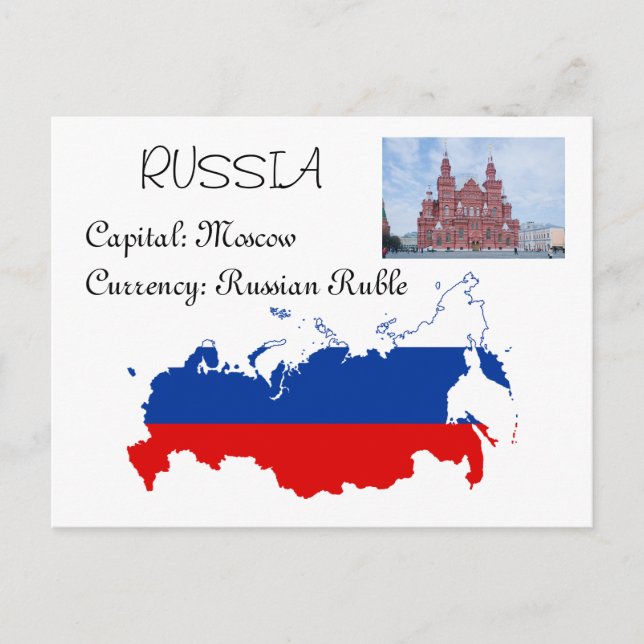 Russia Postcard (Front)
