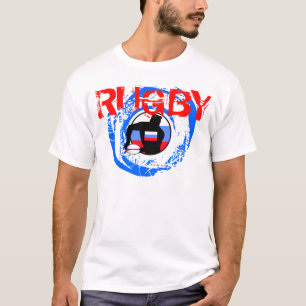 Russia Rugby Fans T-Shirt Pass Ball