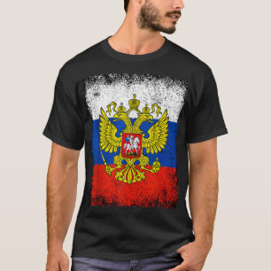 Russia Russia Russian Federation coat of arms Mos T-Shirt