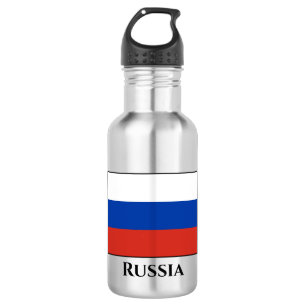 Russia (Russian) Flag 532 Ml Water Bottle
