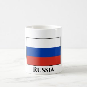 Russia (Russian) Flag Coffee Mug