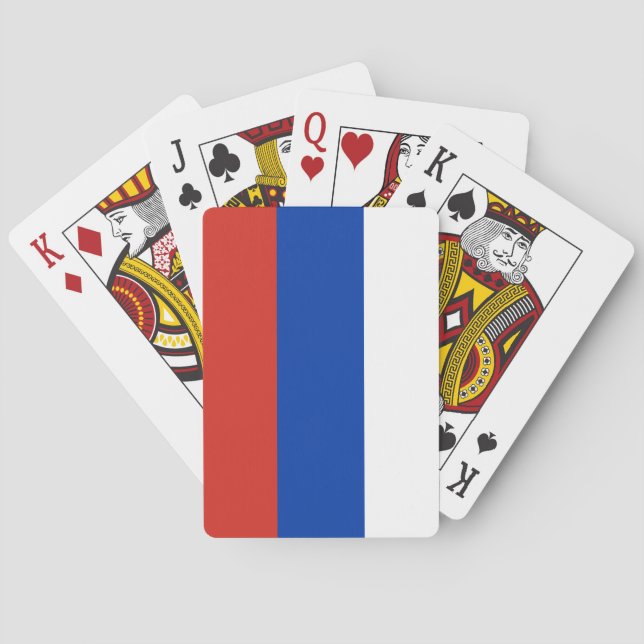 Russia (Russian) Flag Playing Cards (Back)
