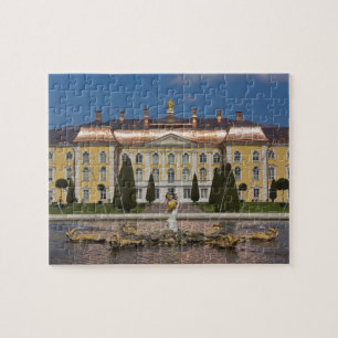 Russia, Saint Petersburg, Peterhof, Grand Palace 3 Jigsaw Puzzle