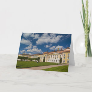 Russia, Saint Petersburg, Peterhof, Grand Palace Holiday Card