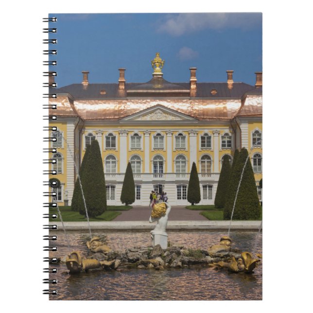 Russia, Saint Petersburg, Peterhof, Grand Palace Notebook (Front)