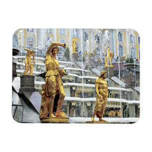 Russia, Saint Petersburg, Peterhof, Samson and Magnet