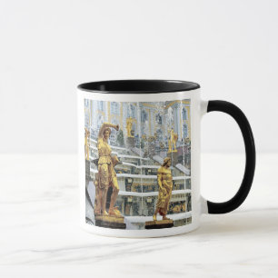 Russia, Saint Petersburg, Peterhof, Samson and Mug