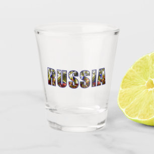 Russia Shot Glass