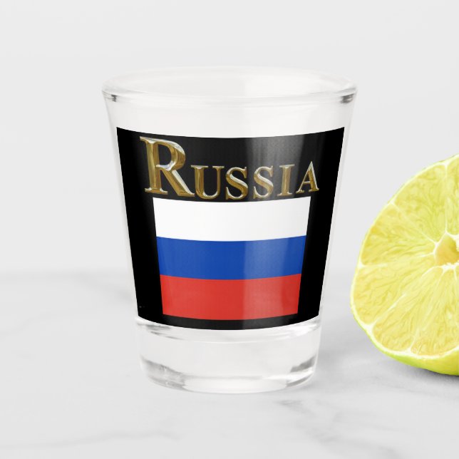 RUSSIA SHOT GLASS (Front)
