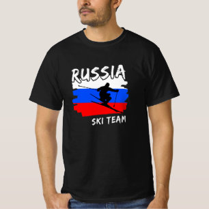 Russia Ski T-Shirt