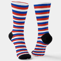 Russia Socks, patriotic Russian Flag fashion