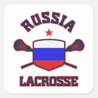 Russia Square Sticker