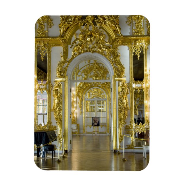 Russia, St. Petersburg, Catherine's Palace (aka 12 Magnet (Vertical)