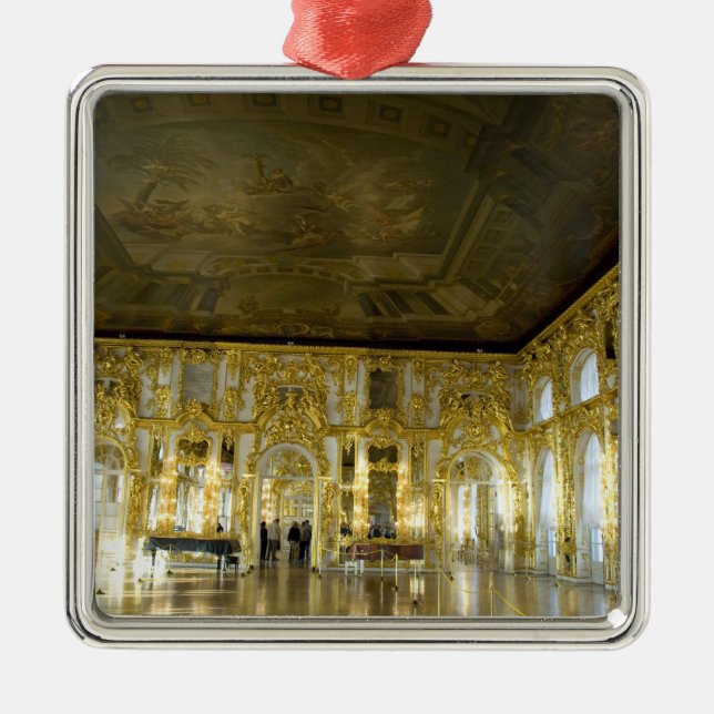 Russia, St. Petersburg, Catherine's Palace (aka 2 Metal Tree Decoration (Front)