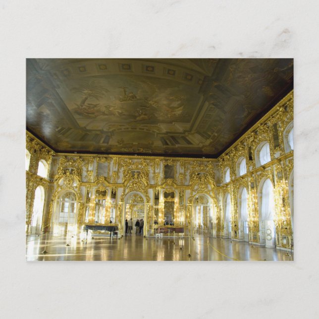 Russia, St. Petersburg, Catherine's Palace (aka 2 Postcard (Front)