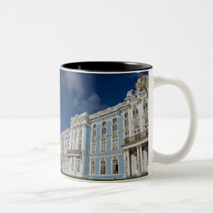 Russia, St. Petersburg, Catherine's Palace (aka Two-Tone Coffee Mug