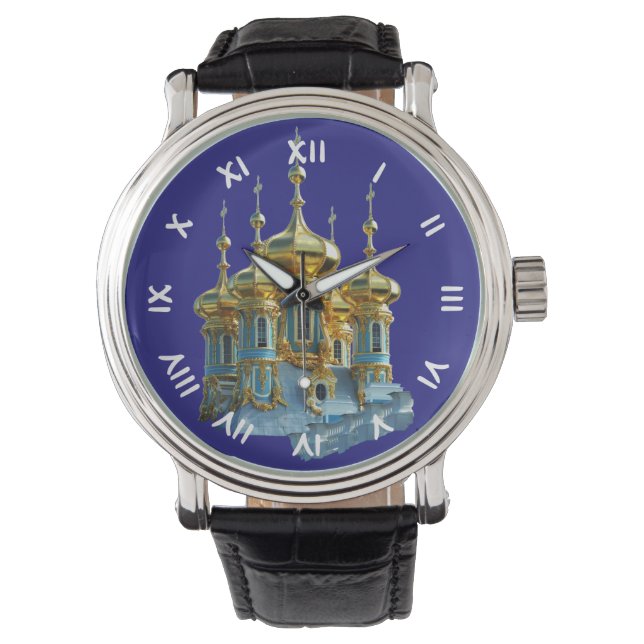 Russia St. Petersburg clock Watch (Front)