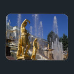Russia, St. Petersburg, Golden statues in the Magnet<br><div class="desc">COPYRIGHT Paul Thompson / DanitaDelimont.com | EU26 PTH0016.jpg | Russia,  St. Petersburg,  Golden statues in the Great Cascade,  Peterhof Palace</div>