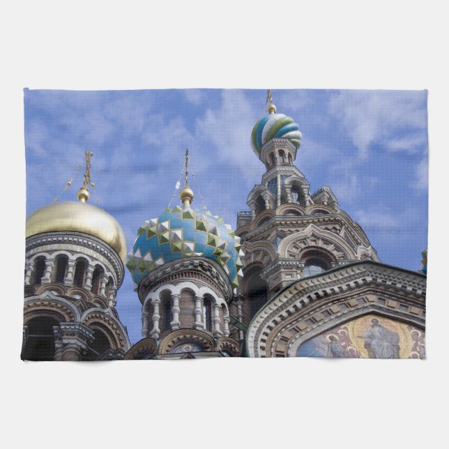 Russia, St. Petersburg, Nevsky Prospekt, The 2 Tea Towel (Horizontal)