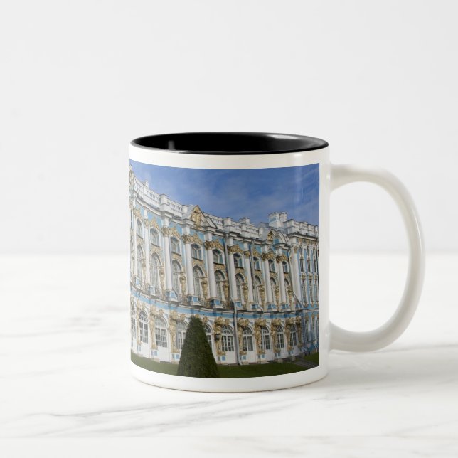 Russia, St. Petersburg, Pushkin, Catherine's 4 Two-Tone Coffee Mug (Right)