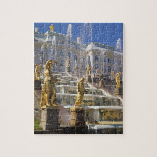 Russia, St. Petersburg, The Great Cascade, Jigsaw Puzzle