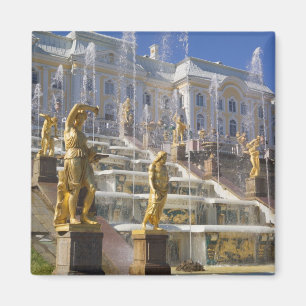Russia, St. Petersburg, The Great Cascade, Magnet