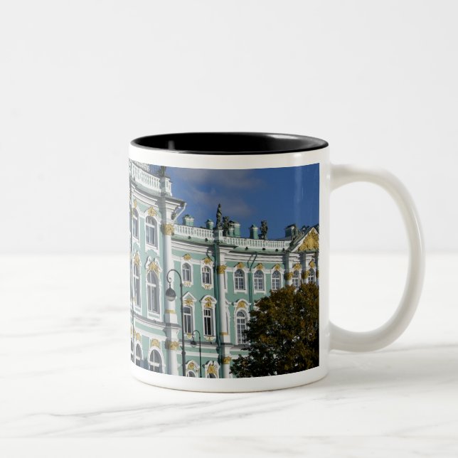 Russia, St. Petersburg, Winter Palace, The 2 Two-Tone Coffee Mug (Right)