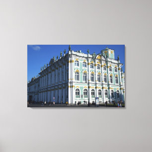 Russia, St. Petersburg, Winter Palace, The 4 Canvas Print