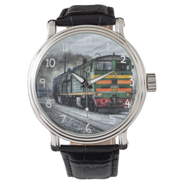 Russia Train Locomotive Watch (Front)