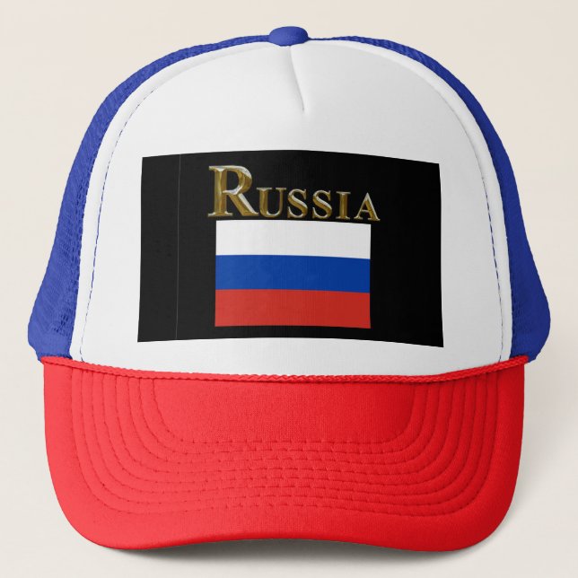 RUSSIA TRUCKER HAT (Front)