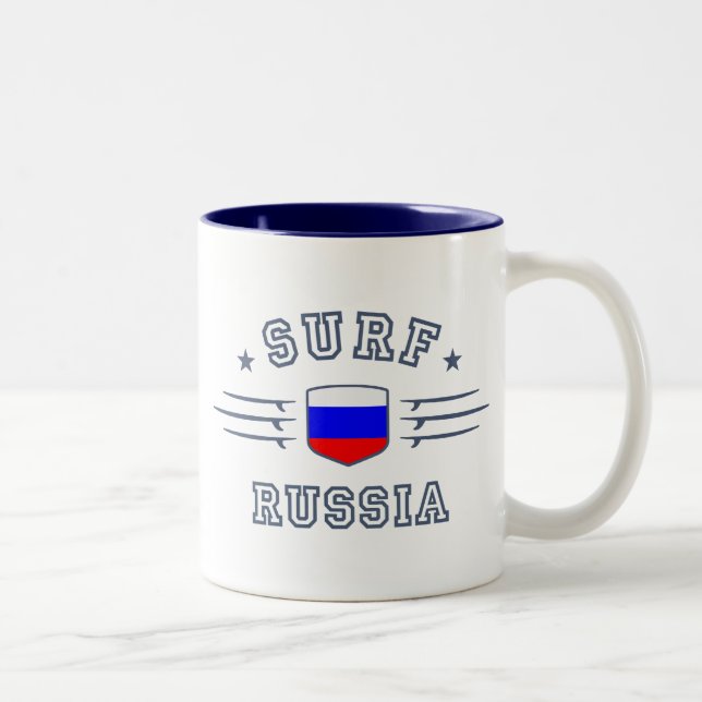 Russia Two-Tone Coffee Mug (Right)