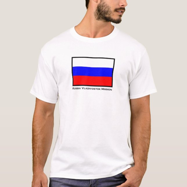 Russia Vladivostok LDS Mission T-Shirt (Front)