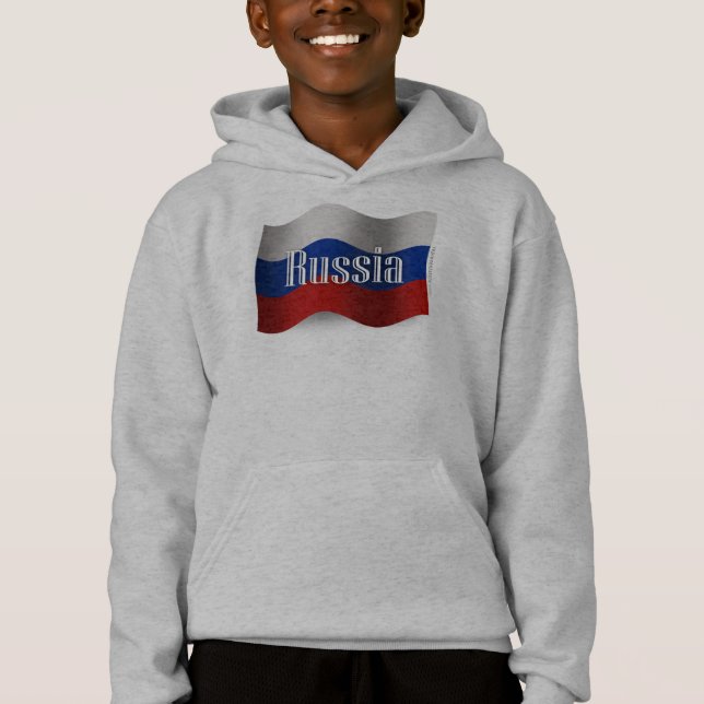 Russia Waving Flag (Front)